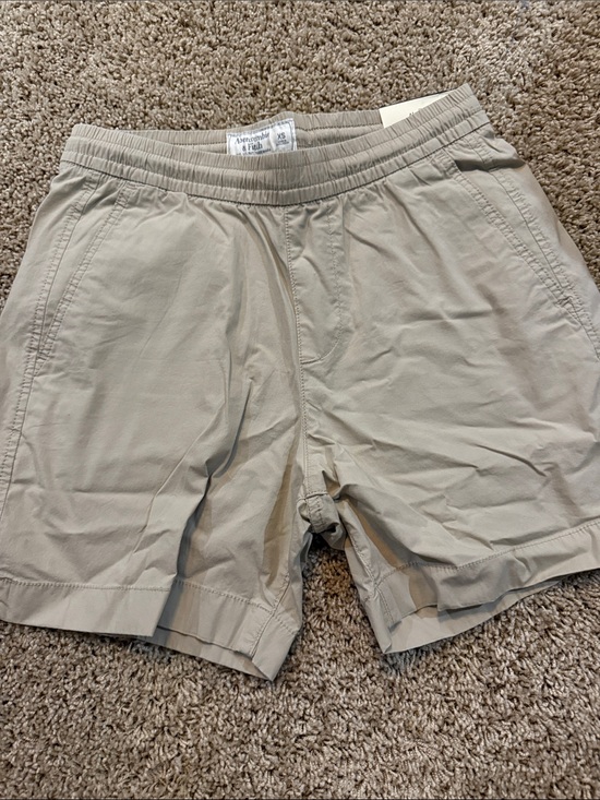 Abercrombie & Fitch Other - Abercrombie & Fitch Men's Light Beige Athletic Shorts